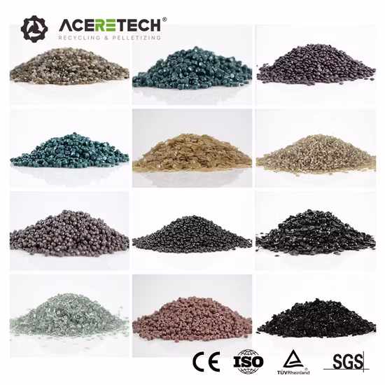 Ate Plastic Waste Pelletizing Granules Making Machine with Ceramic Heater